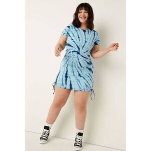 Victoria's Secret PINK Ruched Side Tshirt Dress